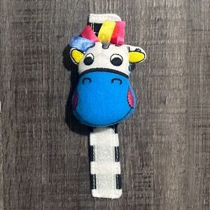 💞 Sassy Zebra Baby Wrist & Ankle Rattle Toy